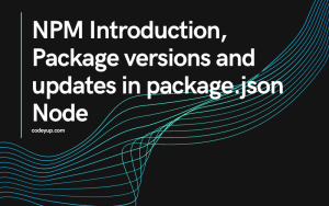 Read more about the article NPM Introduction, Package versions and updates in package.json