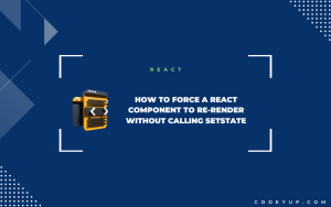How to force a React component to re-render without calling setState